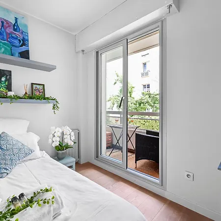 شقة Elegant Parisien Avec Double Balcon *
